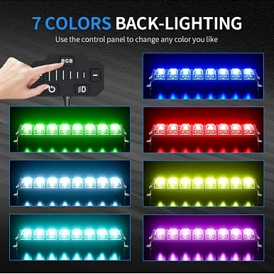 AURORA 30 Evolve LED განათების ბარი