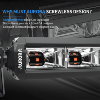 Aurora patented 30 inch Signal Warning car Light offroad Led Light Bar