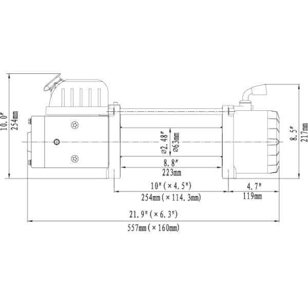 Second image of Runvav EWX 10000 ჯალამბარი