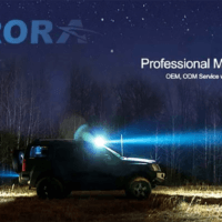 Aurora LED პროჟექტორი