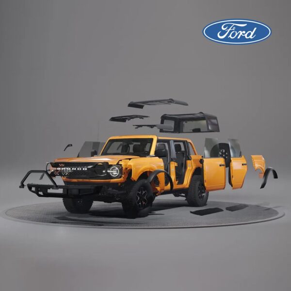 Second image of Ford Bronco წინაძალოვანი ბამპერი