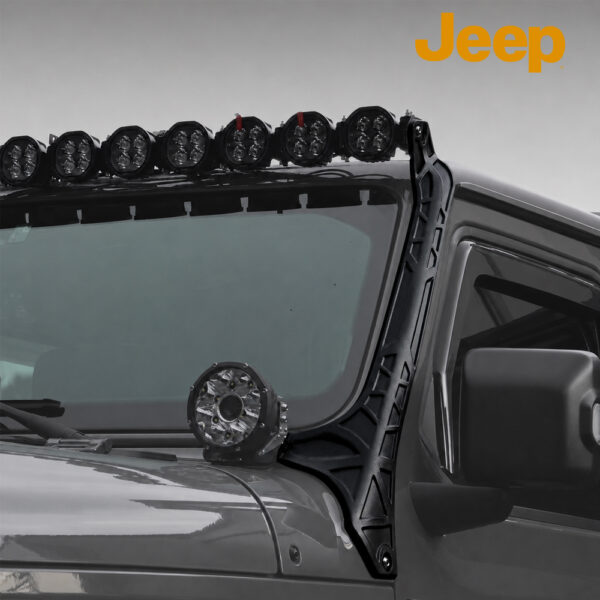 JEEP WRANGLER JL LED ბარის სამაგრი