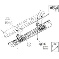 JEEP WRANGLER JL გვერდითი საფეხურები