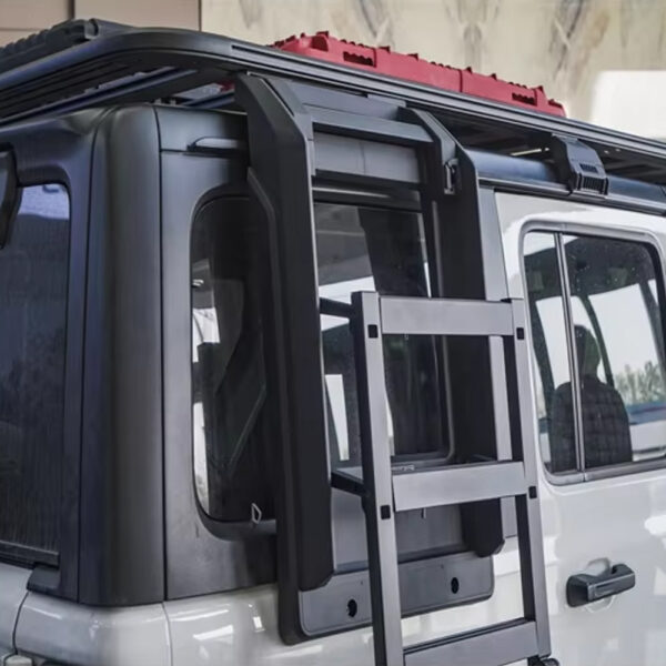 JEEP WRANGLER JL სახურავის საბარგული კიბით